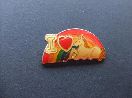 I Love mij hors regenboog (2)